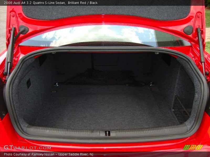 Brilliant Red / Black 2008 Audi A4 3.2 Quattro S-Line Sedan
