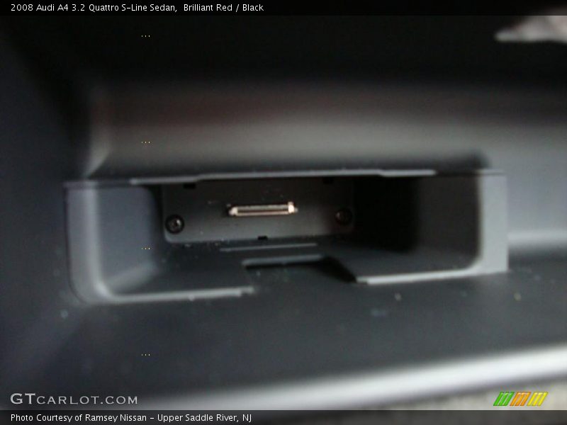 Brilliant Red / Black 2008 Audi A4 3.2 Quattro S-Line Sedan