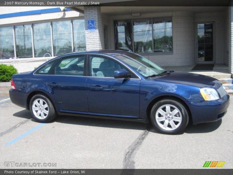 Dark Blue Pearl Metallic / Shale 2007 Mercury Montego