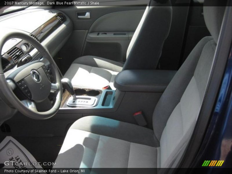 Dark Blue Pearl Metallic / Shale 2007 Mercury Montego
