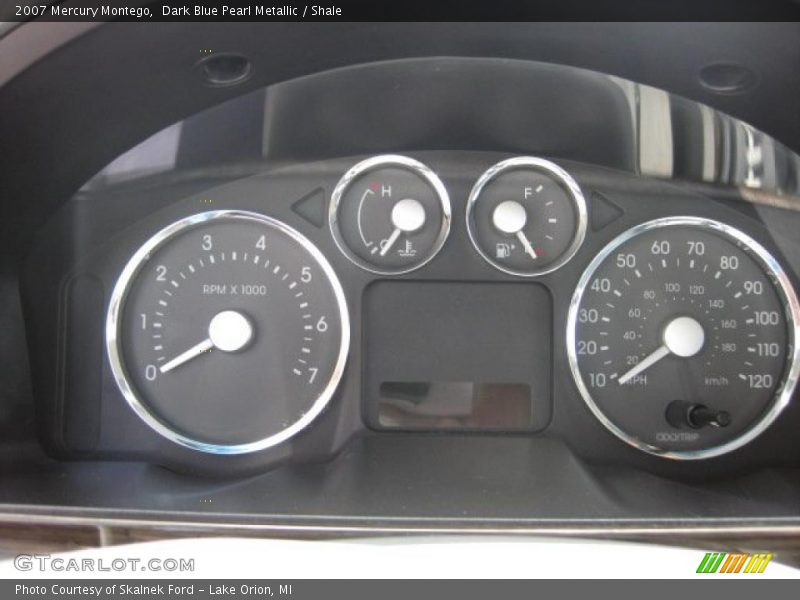 Dark Blue Pearl Metallic / Shale 2007 Mercury Montego