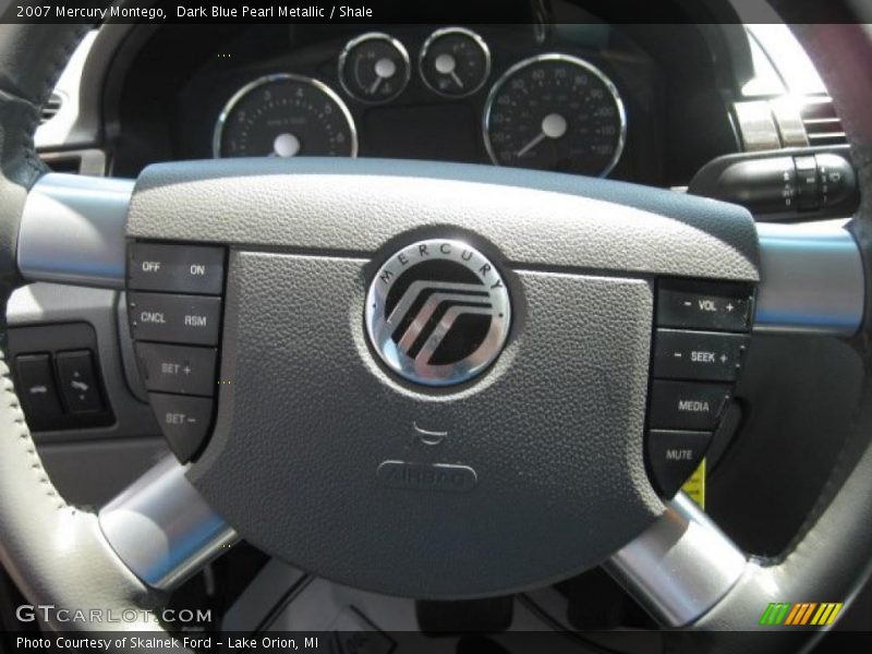 Dark Blue Pearl Metallic / Shale 2007 Mercury Montego