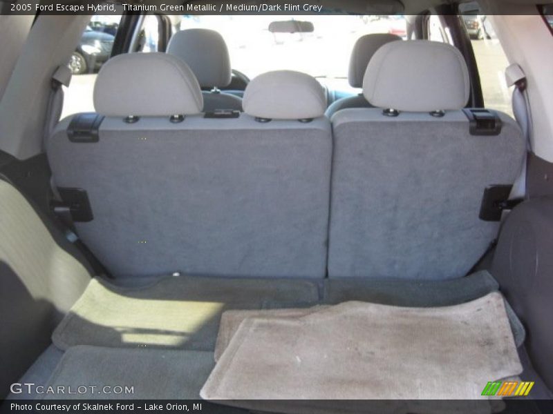 Titanium Green Metallic / Medium/Dark Flint Grey 2005 Ford Escape Hybrid
