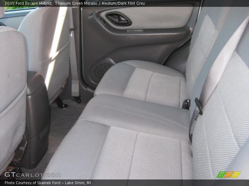 Titanium Green Metallic / Medium/Dark Flint Grey 2005 Ford Escape Hybrid