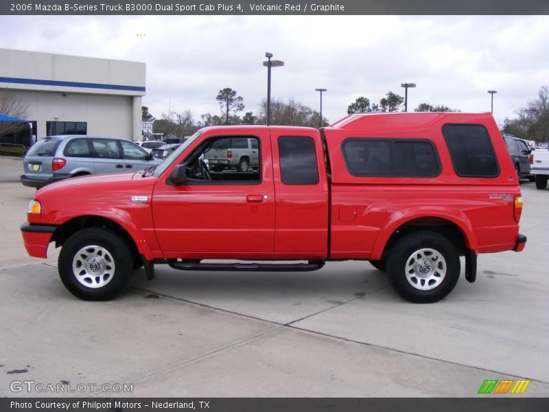 Volcanic Red / Graphite 2006 Mazda B-Series Truck B3000 Dual Sport Cab Plus 4