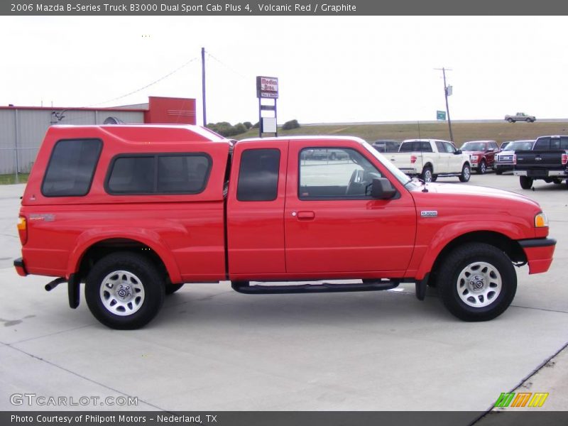 Volcanic Red / Graphite 2006 Mazda B-Series Truck B3000 Dual Sport Cab Plus 4