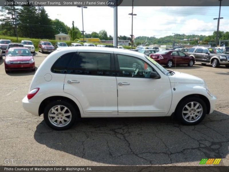 Stone White / Pastel Slate Gray 2009 Chrysler PT Cruiser Touring