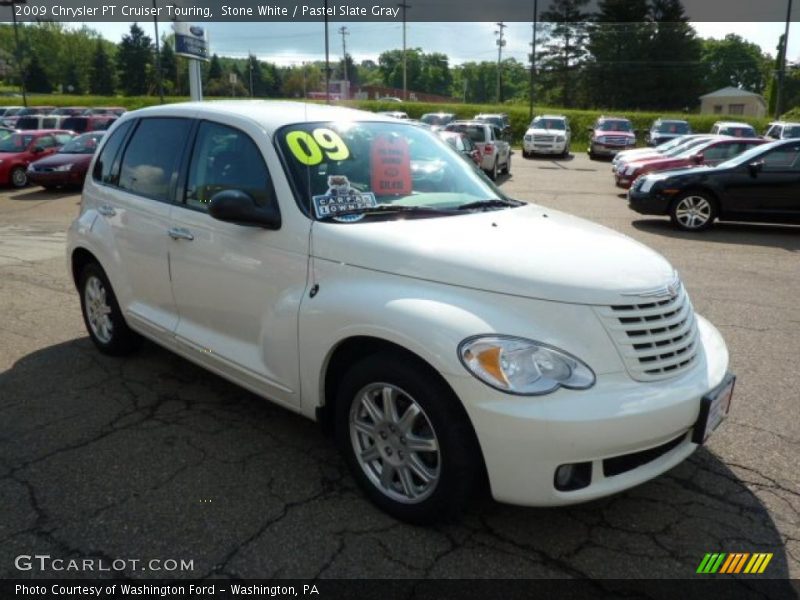 Stone White / Pastel Slate Gray 2009 Chrysler PT Cruiser Touring