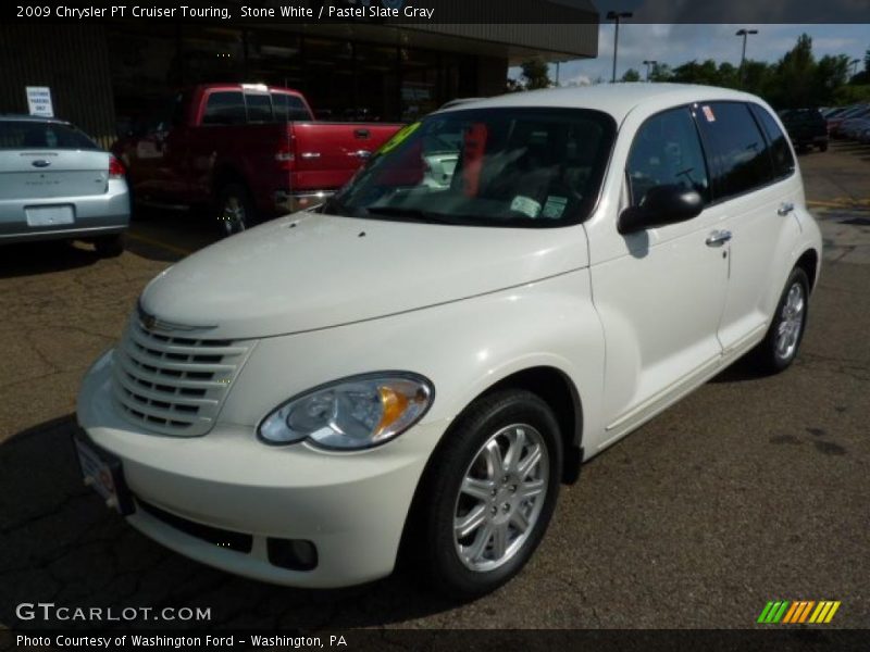 Stone White / Pastel Slate Gray 2009 Chrysler PT Cruiser Touring