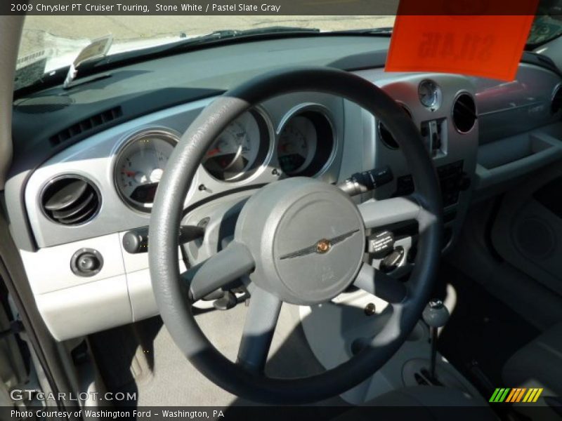 Stone White / Pastel Slate Gray 2009 Chrysler PT Cruiser Touring