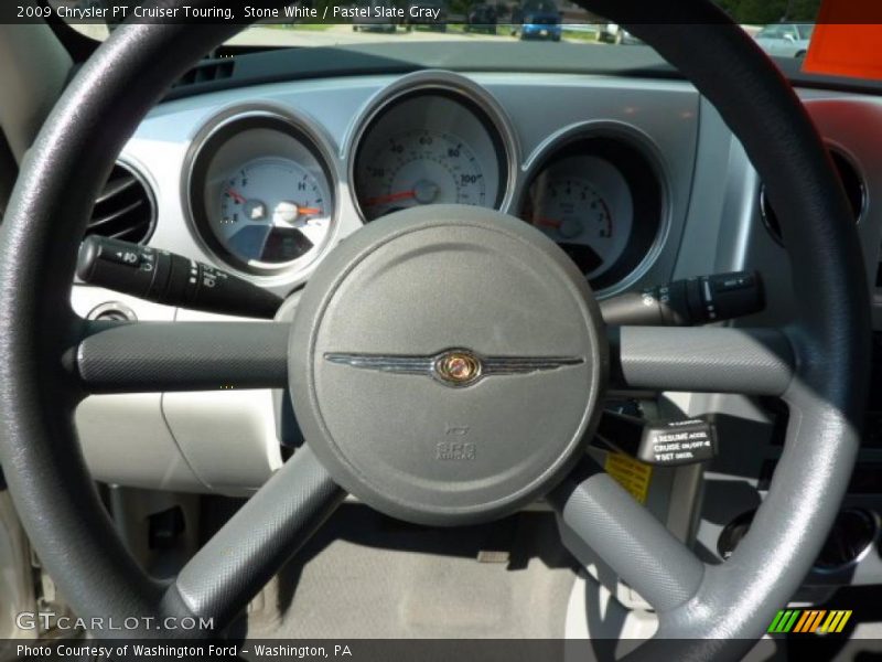 Stone White / Pastel Slate Gray 2009 Chrysler PT Cruiser Touring