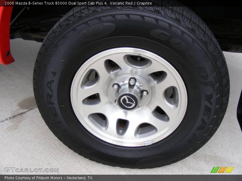 Volcanic Red / Graphite 2006 Mazda B-Series Truck B3000 Dual Sport Cab Plus 4