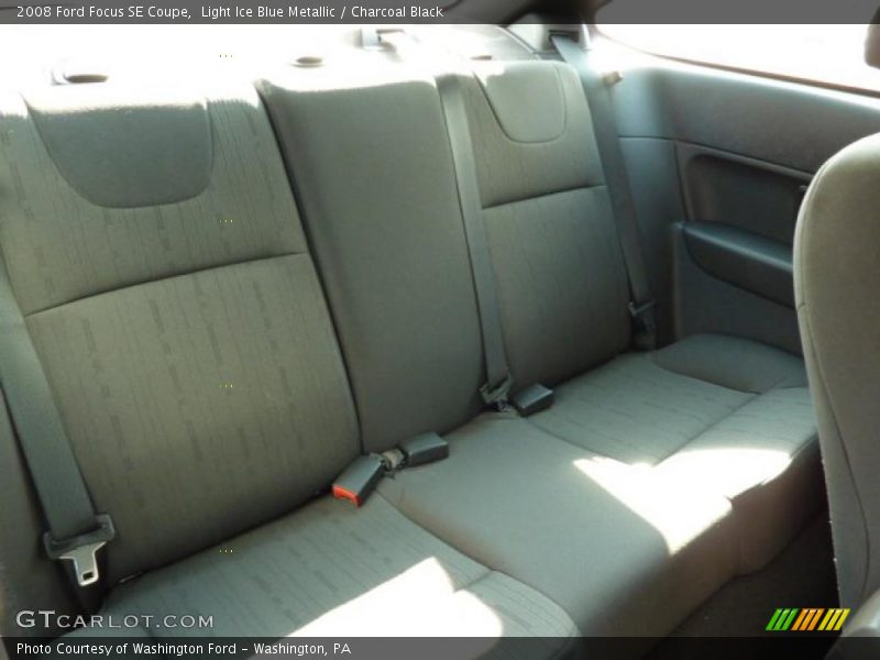 Light Ice Blue Metallic / Charcoal Black 2008 Ford Focus SE Coupe