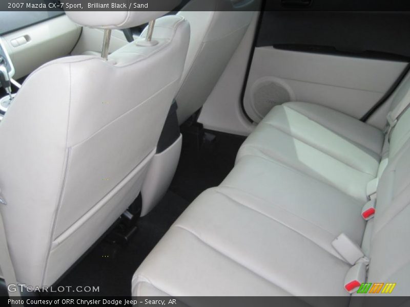 Brilliant Black / Sand 2007 Mazda CX-7 Sport