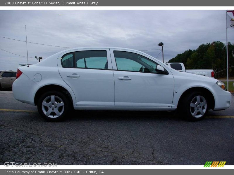 Summit White / Gray 2008 Chevrolet Cobalt LT Sedan