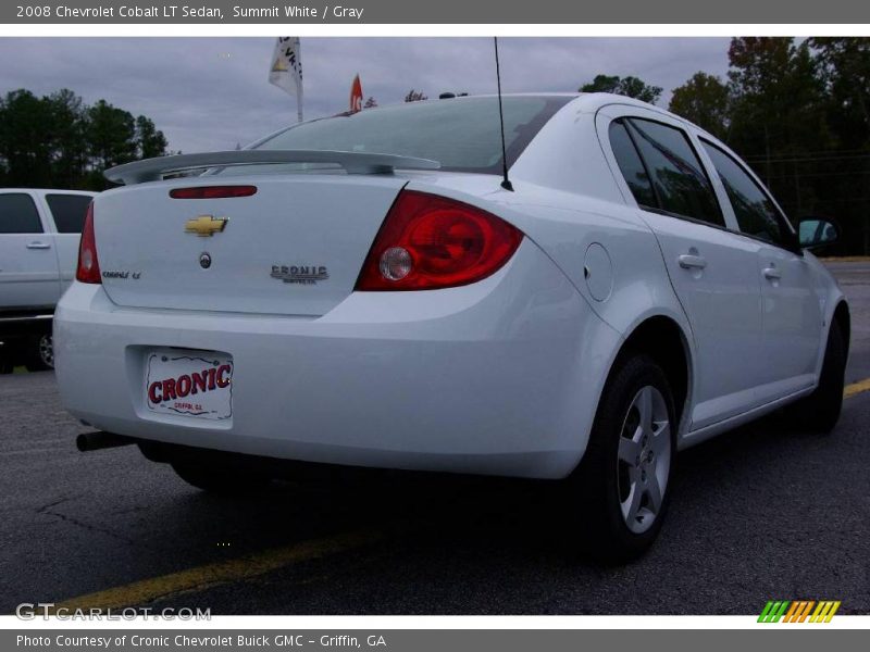 Summit White / Gray 2008 Chevrolet Cobalt LT Sedan