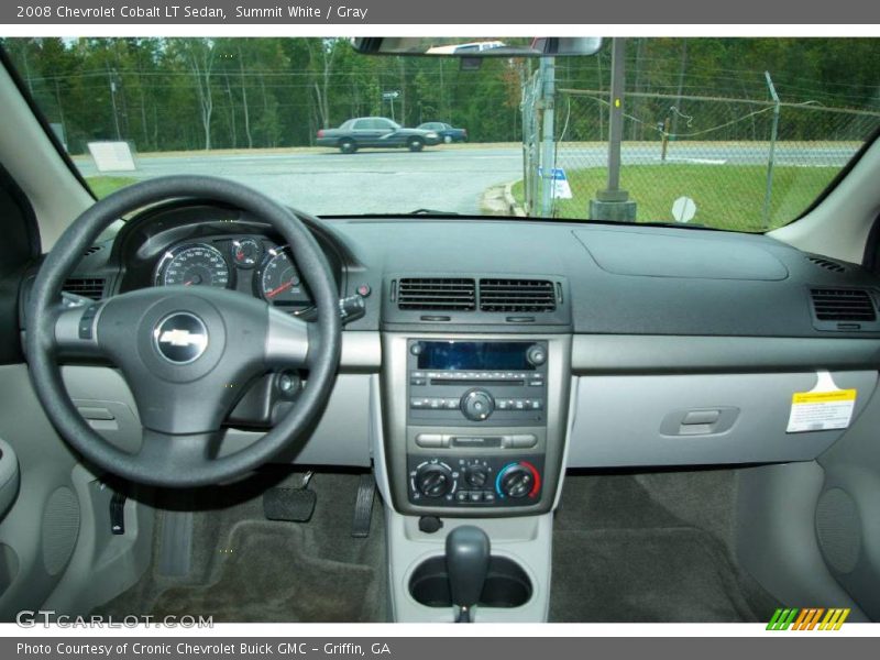 Summit White / Gray 2008 Chevrolet Cobalt LT Sedan