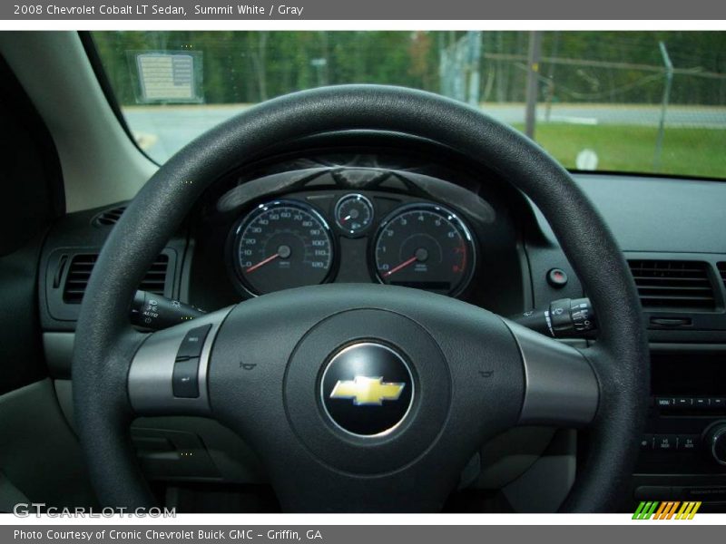 Summit White / Gray 2008 Chevrolet Cobalt LT Sedan
