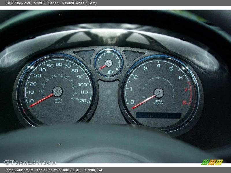 Summit White / Gray 2008 Chevrolet Cobalt LT Sedan