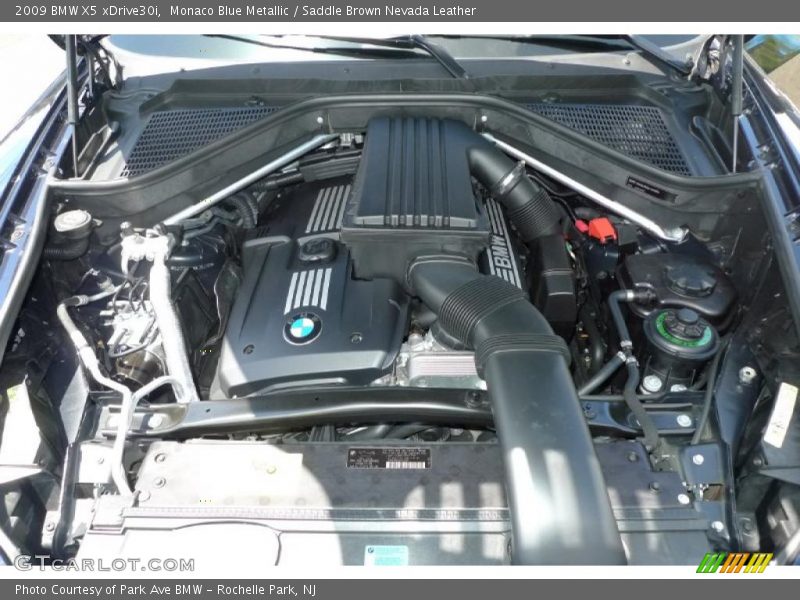 Monaco Blue Metallic / Saddle Brown Nevada Leather 2009 BMW X5 xDrive30i