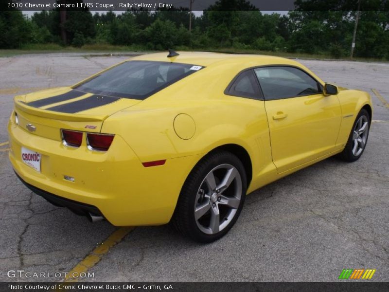 Rally Yellow / Gray 2010 Chevrolet Camaro LT/RS Coupe