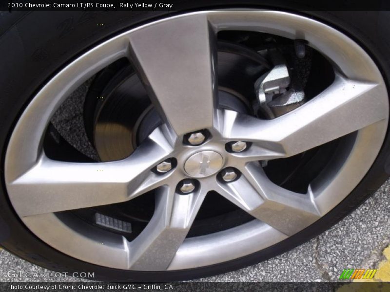 Rally Yellow / Gray 2010 Chevrolet Camaro LT/RS Coupe