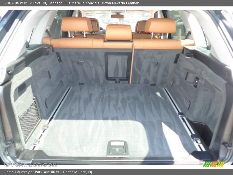 Monaco Blue Metallic / Saddle Brown Nevada Leather 2009 BMW X5 xDrive30i