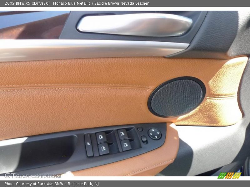 Monaco Blue Metallic / Saddle Brown Nevada Leather 2009 BMW X5 xDrive30i