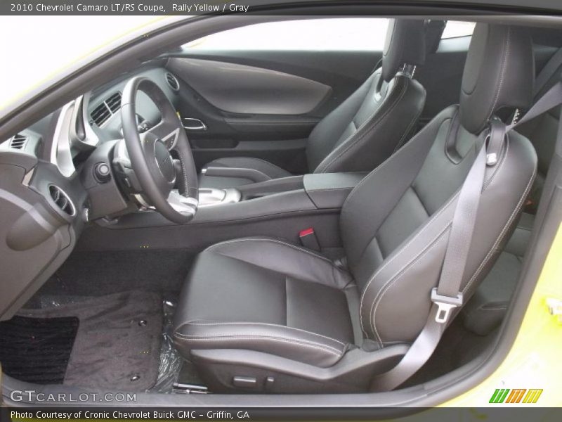 Rally Yellow / Gray 2010 Chevrolet Camaro LT/RS Coupe
