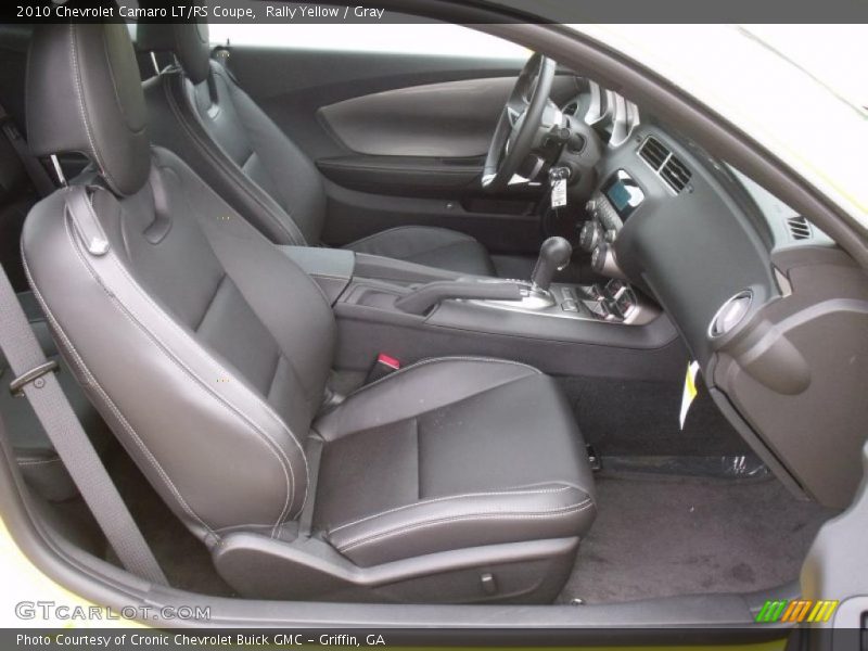 Rally Yellow / Gray 2010 Chevrolet Camaro LT/RS Coupe