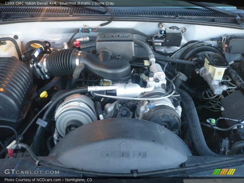 Silvermist Metallic / Stone Gray 1999 GMC Yukon Denali 4x4