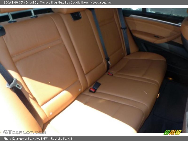 Monaco Blue Metallic / Saddle Brown Nevada Leather 2009 BMW X5 xDrive30i