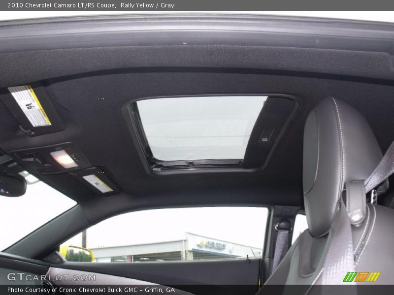 Rally Yellow / Gray 2010 Chevrolet Camaro LT/RS Coupe