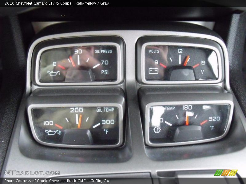 Rally Yellow / Gray 2010 Chevrolet Camaro LT/RS Coupe