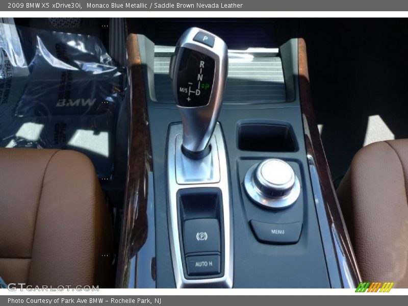 Monaco Blue Metallic / Saddle Brown Nevada Leather 2009 BMW X5 xDrive30i