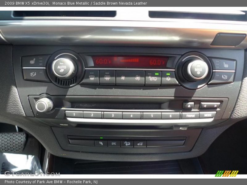 Monaco Blue Metallic / Saddle Brown Nevada Leather 2009 BMW X5 xDrive30i