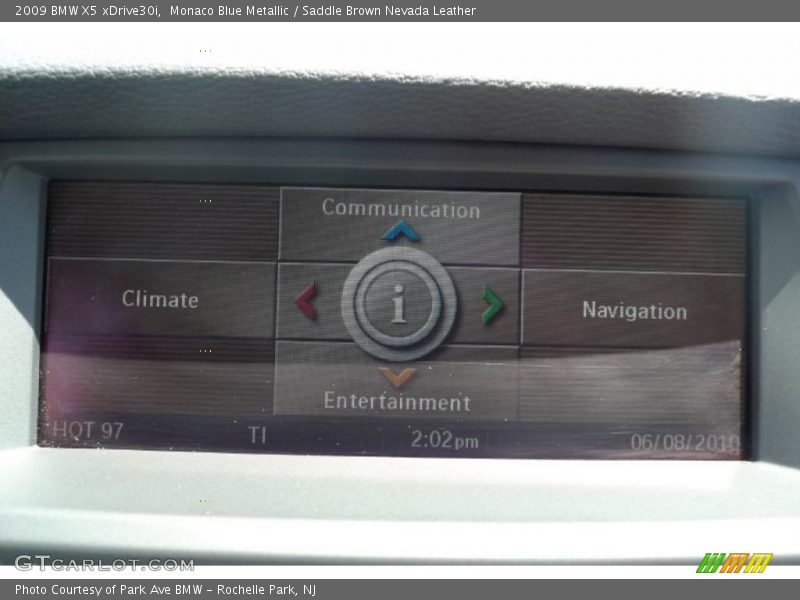 Monaco Blue Metallic / Saddle Brown Nevada Leather 2009 BMW X5 xDrive30i