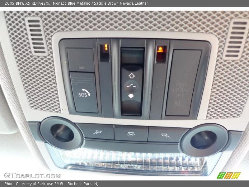 Monaco Blue Metallic / Saddle Brown Nevada Leather 2009 BMW X5 xDrive30i
