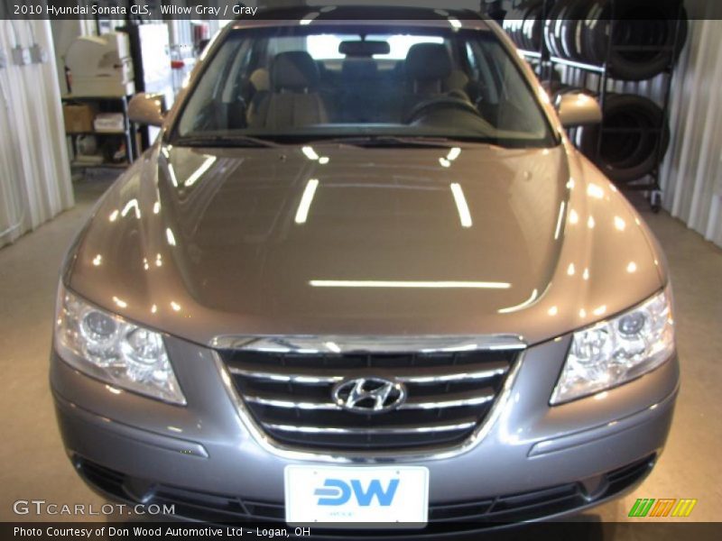 Willow Gray / Gray 2010 Hyundai Sonata GLS