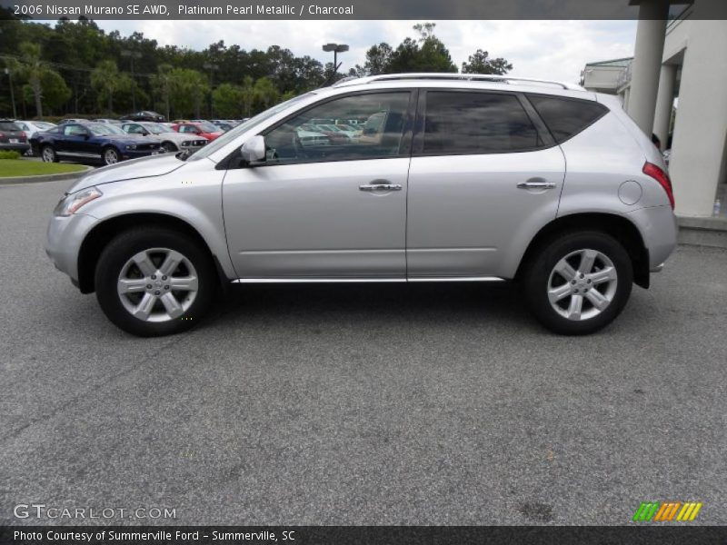 Platinum Pearl Metallic / Charcoal 2006 Nissan Murano SE AWD