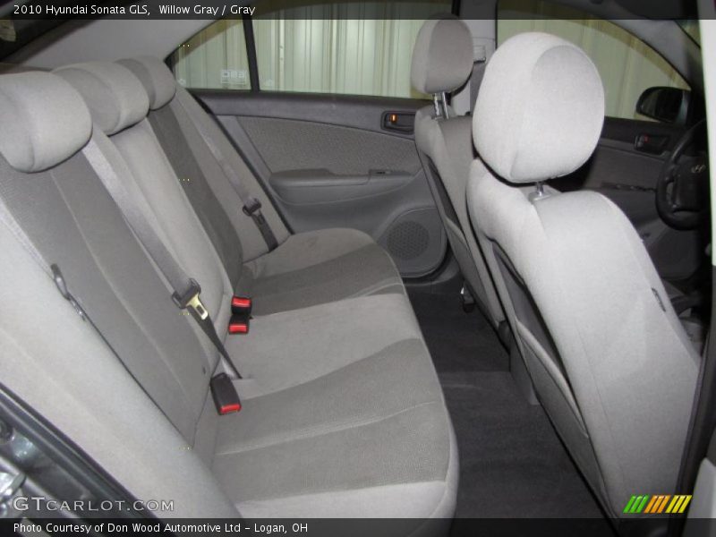 Willow Gray / Gray 2010 Hyundai Sonata GLS