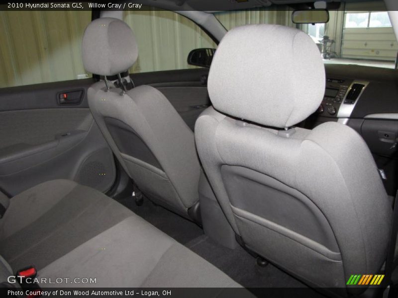 Willow Gray / Gray 2010 Hyundai Sonata GLS