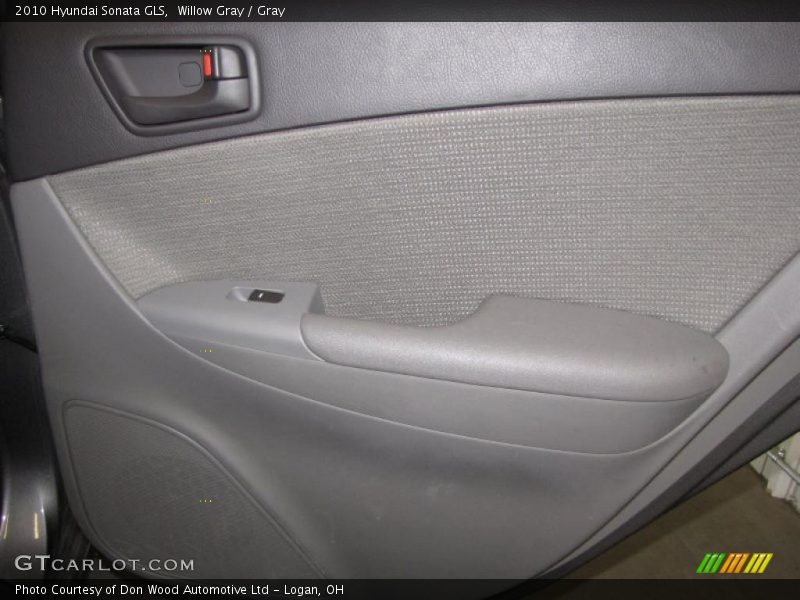 Willow Gray / Gray 2010 Hyundai Sonata GLS