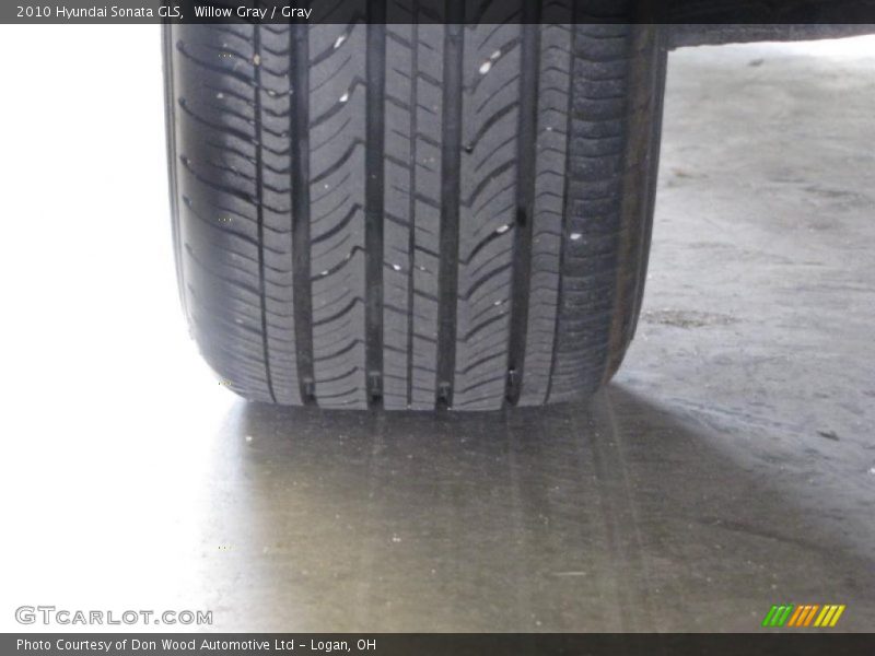 Willow Gray / Gray 2010 Hyundai Sonata GLS