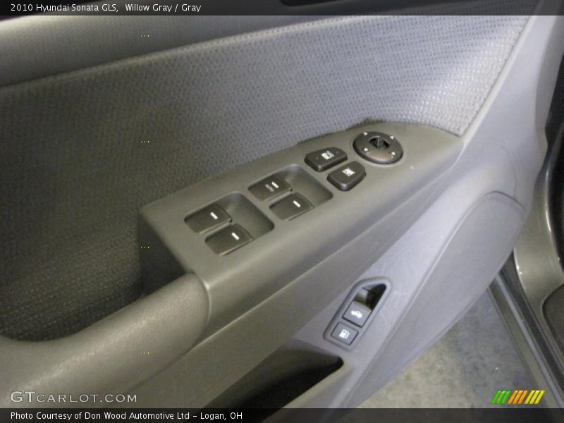 Willow Gray / Gray 2010 Hyundai Sonata GLS