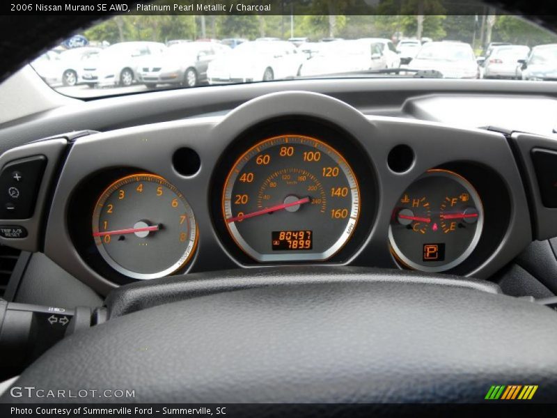 Platinum Pearl Metallic / Charcoal 2006 Nissan Murano SE AWD