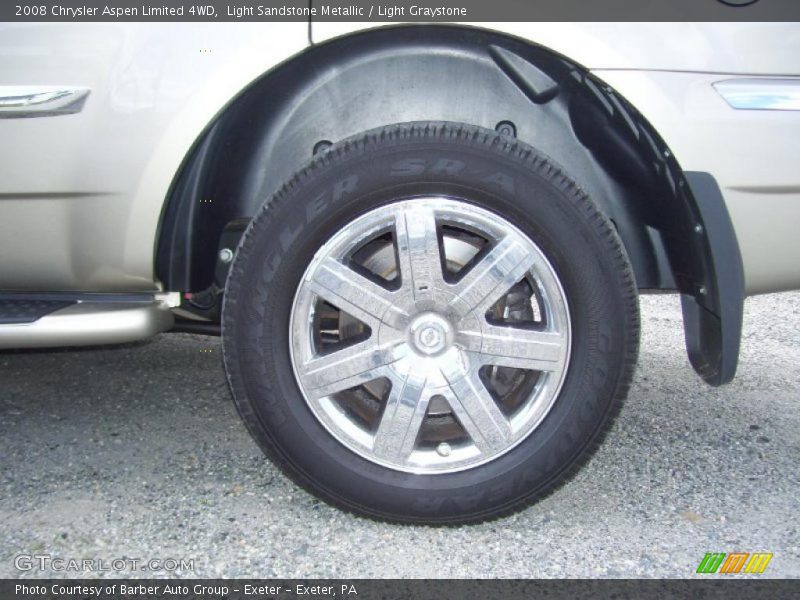 Light Sandstone Metallic / Light Graystone 2008 Chrysler Aspen Limited 4WD