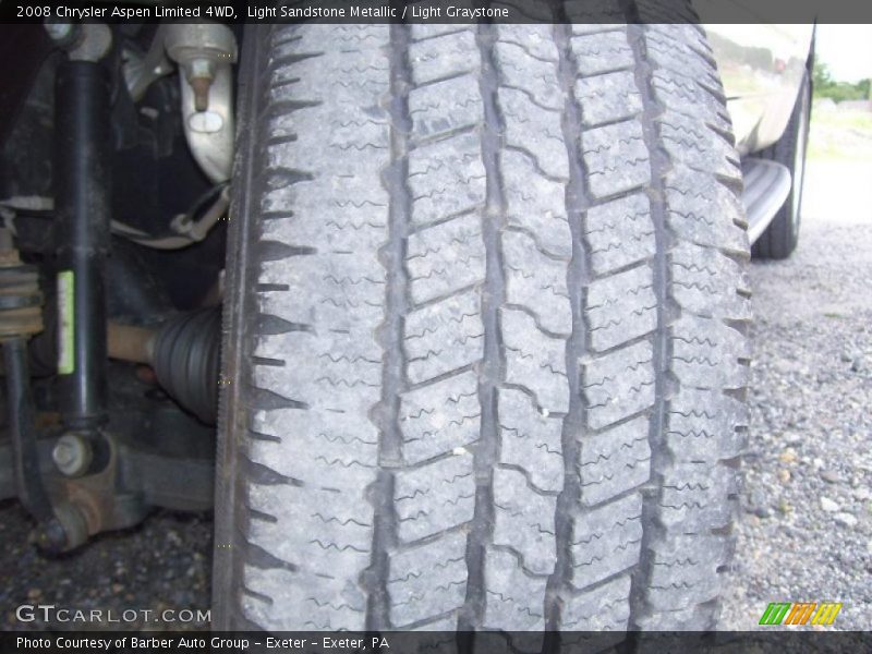 Light Sandstone Metallic / Light Graystone 2008 Chrysler Aspen Limited 4WD