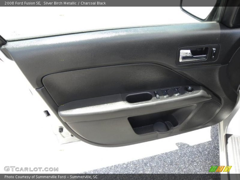 Silver Birch Metallic / Charcoal Black 2008 Ford Fusion SE