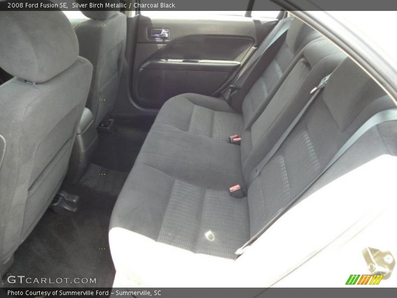 Silver Birch Metallic / Charcoal Black 2008 Ford Fusion SE